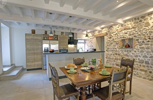 Notre-Dame-de-Boisset Cottage | Authentic cottage with spa and terrace in renovated barn