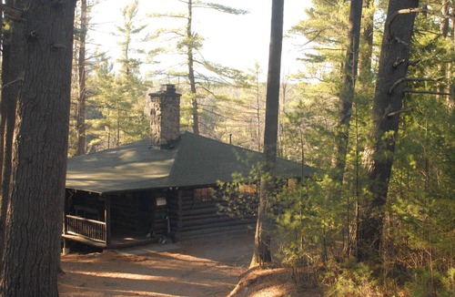 Jay Cabin | Authentic Log Cabin, Secluded Site on the Ausable River