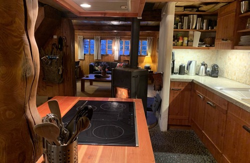 Ormont-Dessous Ski Chalet | authentic luxury chalet with garden