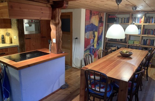 Ormont-Dessous Ski Chalet | authentic luxury chalet with garden