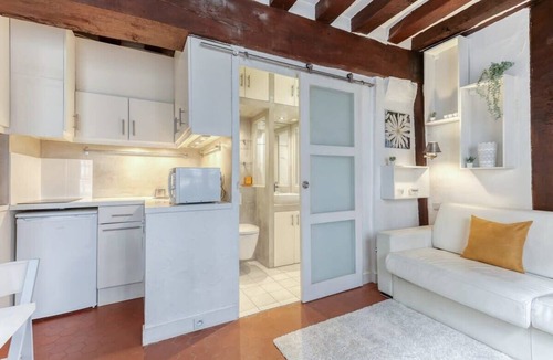 Saint-Gervais Apartment | Authentic & New Studio - The Historical Le Marais