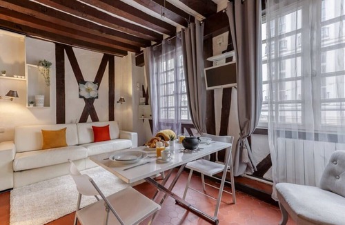 Saint-Gervais Apartment | Authentic & New Studio - The Historical Le Marais