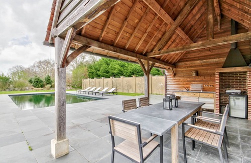 Vauville House | Authentic Normandy wine press with swimming pool