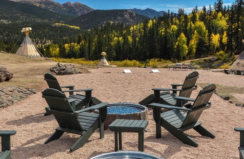 Lake George RV Rental | Authentic Tipi Glamping at Bison Peak Lodge [#2]