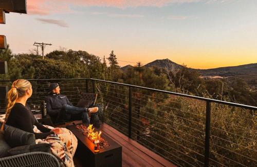 Julian House | Award-Winning A-Frame with Views and Cedar Hot Tub
