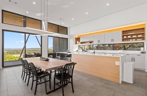 Lago Vista House | Award-Winning Modern Lakehouse w/Private Pool & Sunset Views