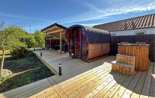 Vibæk Strand House | Awesome Home In Ebeltoft With Sauna