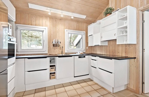 Houstrup House | Awesome home in Nørre Nebel with sauna