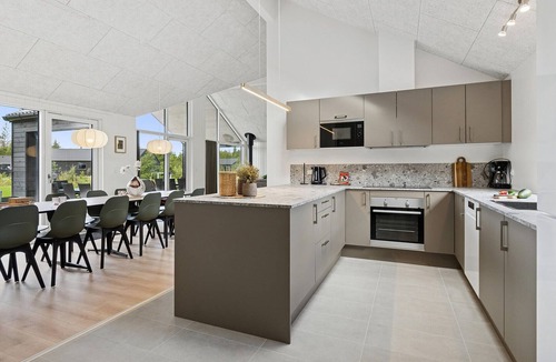 Houstrup House | Awesome home in Nørre Nebel with sauna