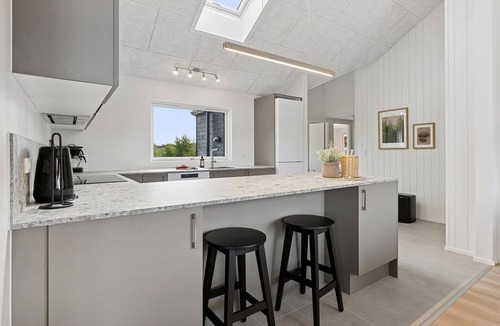 Houstrup House | Awesome home in Nørre Nebel with sauna