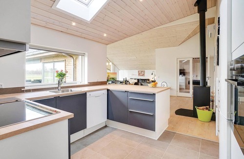 Saksild Strand House | Awesome home in Odder with kitchen