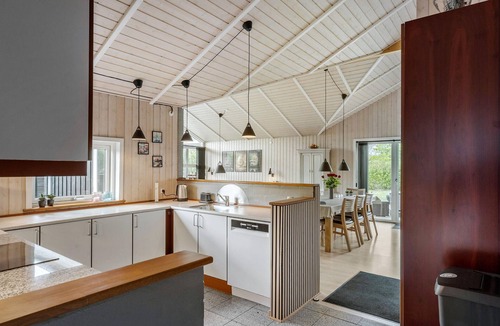 Skaven Strand House | Awesome home in Tarm with kitchen