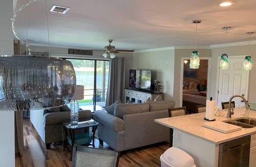 Sea Trail Condo | Awesome Lake Views highlight coastal wildlife at this comfortable Retreat!