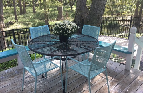 Wimberley House | Azul Casita, Waterfront on Cypress Creek. Relaxation for people and pets also.