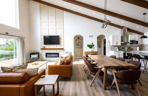 Northern Bruce Peninsula Cottage | Azure Vista: Lakefront | Game room | Hot tub