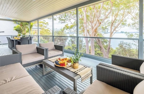 Nelson Bay House | Azzurra - Huge Elevated Deck and Glorious Water Views