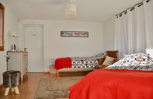 Saint-Jorioz House | B&B Chez Besson Lake Annecy mountain and lake view