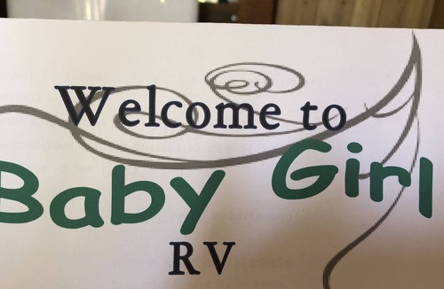 Hawkins House | Baby Girl, comfy Teardrop RV