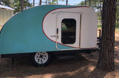 Hawkins House | Baby Girl, comfy Teardrop RV