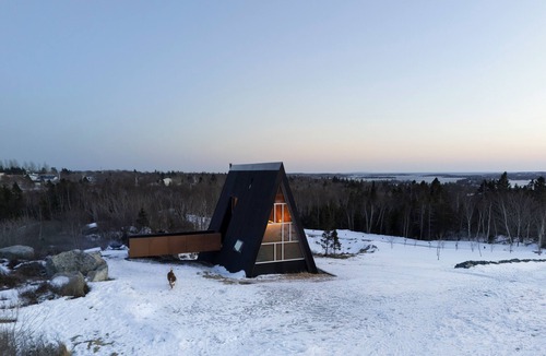 Terence Bay House | Back Bay A-Frame: Coastal Escape in Terence Bay’s Wild Beauty