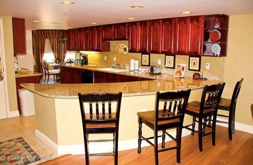 Gatlinburg Condo | Back on the rental program Large corner unit on the creek with Mountain View's