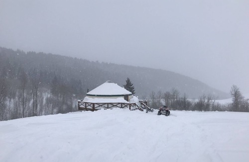 Corral Cabin | Backcountry Yurt in Private Valley