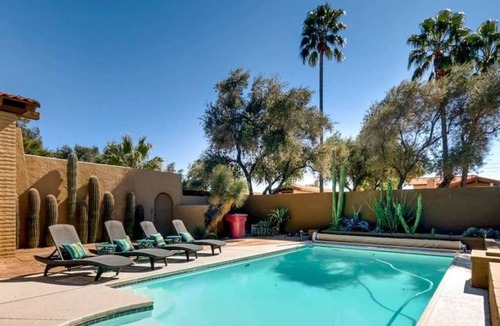 Cavalier Vista House | BACKYARD OASIS: POOL + SPA + PUTTING GREEN + MORE