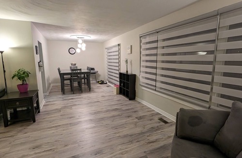 Kitchener House | Backyard Oasis with Pool, Hot tub & Fire table. 4 bedrooms, gym, & a yoga area!