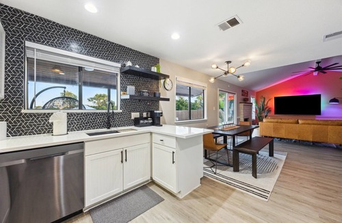 Mesa Park House | Backyard Resort w/Pool, Spa, Sauna + Theater