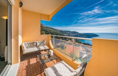 Roquebrune-Cap-Martin Apartment | Baie de Roquebrune - Balcon vue mer - Parking - AO