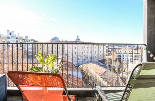 Les Grands Carmes Apartment | Bail mobilité - Studio cosy avec terrasse et vue