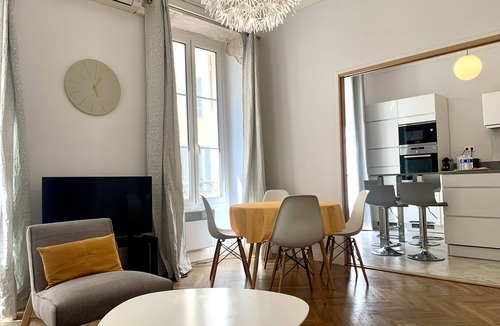 Nice City Centre Apartment | Balcon de Meyerbeer - Grimaldi/Promenade des