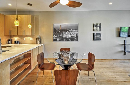 Cabbagetown Condo | Balcony, Above Bakery: Chic Cabbagetown Loft!