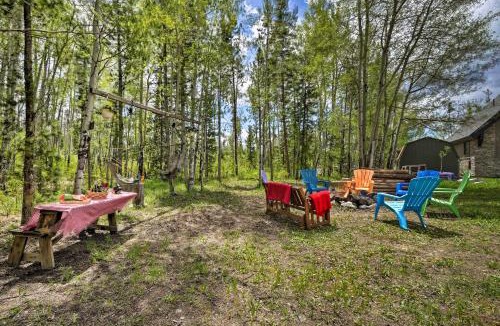 Grand Lake House | Balcony, Fire Pit & Grill: Grand Lake Retreat!