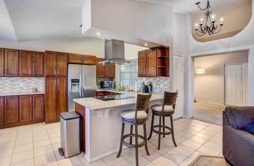 Chandler Condo | Balcony & Pool Access: Quiet West Chandler Condo