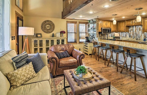 Afton Condo | Balcony w/Hot Tub: Monkey Island Vacation Rental!