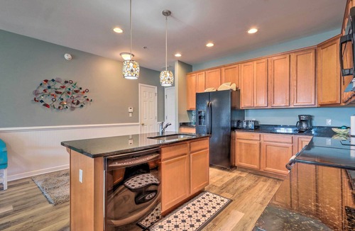 Ocean City Apartment | Balcony w/Inlet View: Dtwn Ocean City Condo