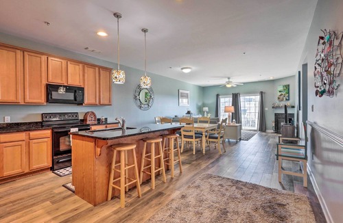 Ocean City Apartment | Balcony w/Inlet View: Dtwn Ocean City Condo