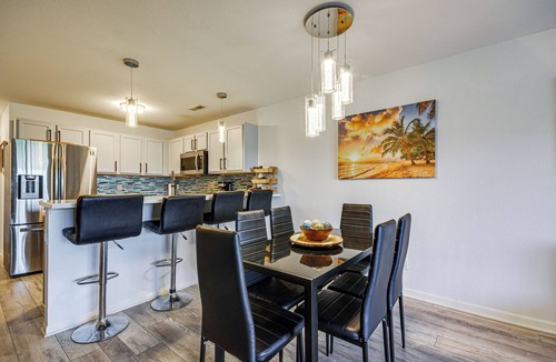 Osage Beach Apartment | Balcony w/Marina Views: Lake Ozark Hideaway!