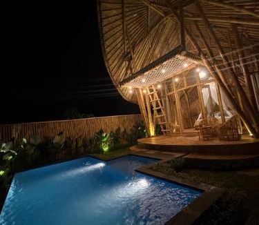 Selat Villa | Bamboo Garden Villa Sidemen - Private Pool & Nature View