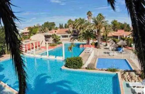 Les Hauts de Canet Apartment | Barcaresa - Malibu Catalan T2 terrasse