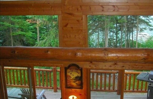Land O Lakes Ski Chalet | Bargain fall/winter/spring rates. Lakefront privacy & campfire pit.