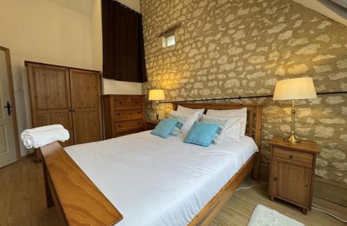 Aubigne-Racan House | Barn in Aubigné-Racan with Heated Pool
