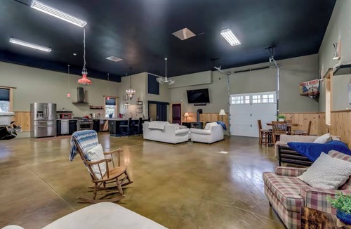 Clayton House | Barndominium Steps From River, Beach, & State Park