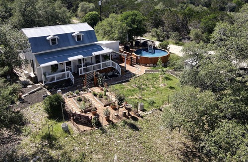 Spring Branch House | Barnhouse Oasis w Pool, Spa and Garden