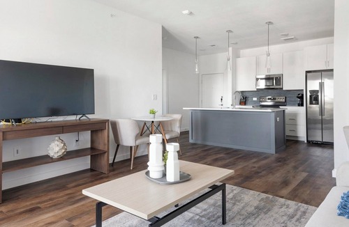 Austin Apartment | Barsala l Tranquil 1BD: Poolside Luxury, Smart Home Features