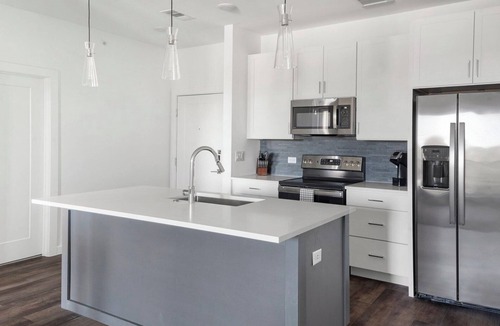 Austin Apartment | Barsala l Tranquil 1BD: Poolside Luxury, Smart Home Features