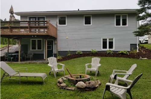 Grand Bay-Westfield House | Basement with private entrance