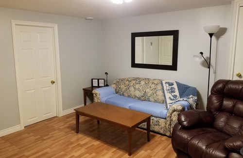 Grand Bay-Westfield House | Basement with private entrance
