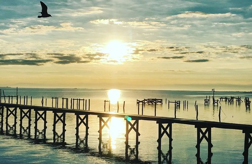 Port Lavaca House | Bay View Home with Pool near tranquil Carancahua Bay